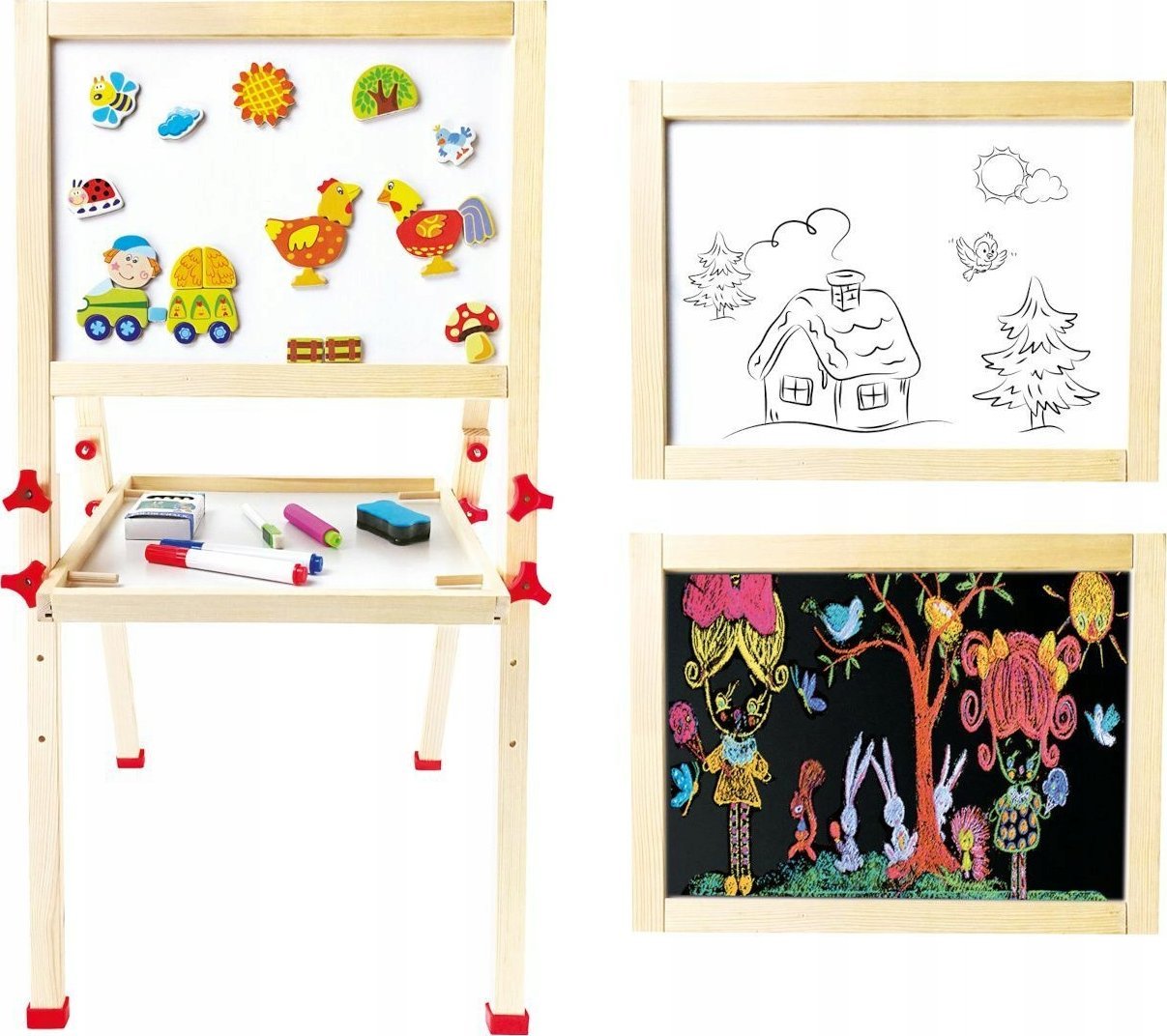 Bino dwustronna tablica stojąca