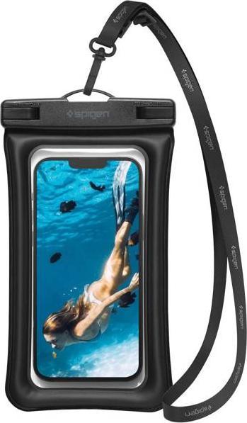 Spigen SPIGEN A610 UNIVERSAL WATERPROOF FLOAT CASE BLACK