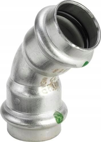 Łuk 45° z SC 18 stal szlachetna - nierdze / blyszczacyŁącznik do rur