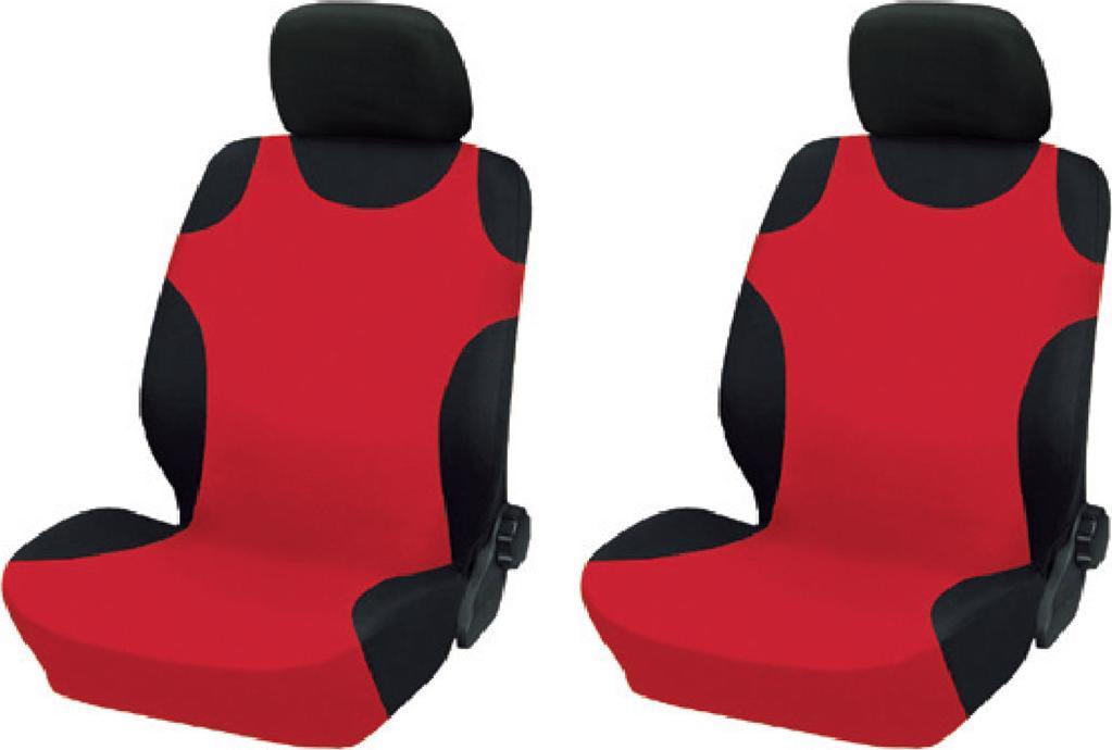 Sena SE87018 Pokrowce Koszulki bawełniane - czerwone, 2 sztuki