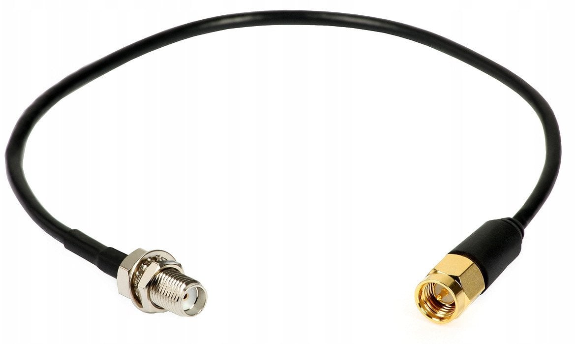 Kabel Ropam Antenowy 0.2m czarny (AT-SMAM-20-SMAF)