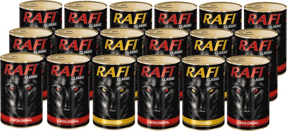 Dolina Noteci Rafi Classic MIX SMAKÓW w Sosie 18x1240g