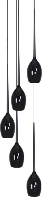 Lampa wisząca Azzardo Lampa wisząca Izza 5 MD1288A-5BL