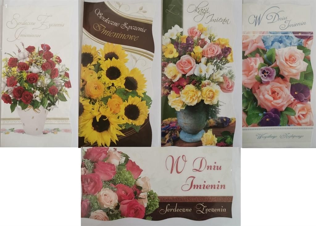 Panorama Karnet imieniny DL + koperta