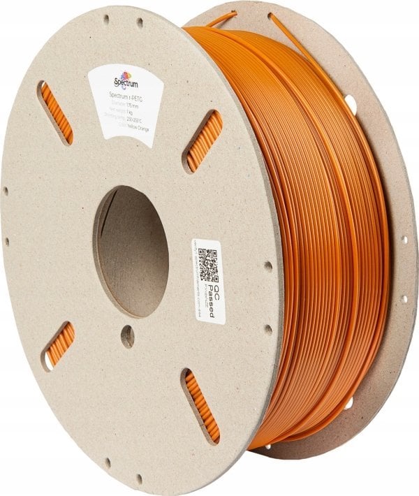 Spectrum Spectrum 3D filament, r-PETG, 1,75mm, 1000g, 80592, yellow orange