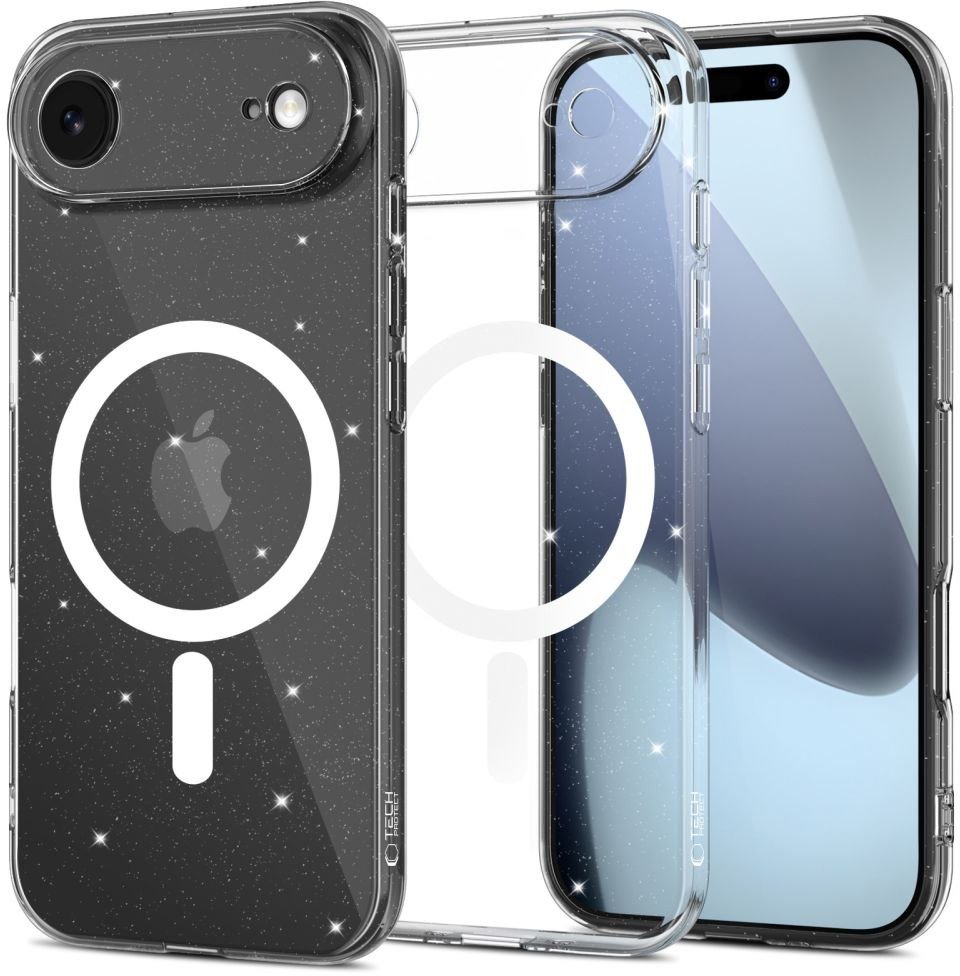 Etui Tech-Protect FlexAir MagSafe do Apple iPhone 17 Air Glitter