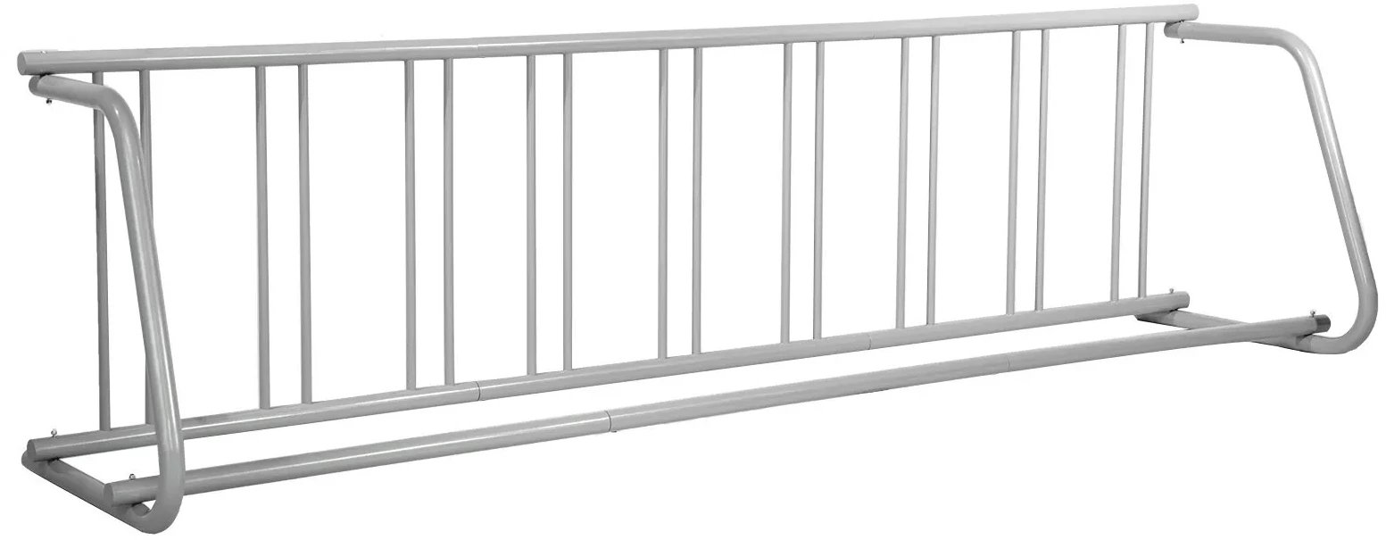 Stojak na rowery 9 szt. stalowy 283 cm mocna podstawa garaż ogród