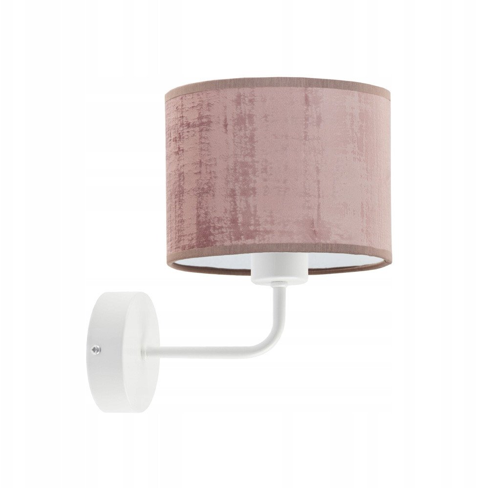 Lampka ścienna do czytania z abażurem MODENA VELUR