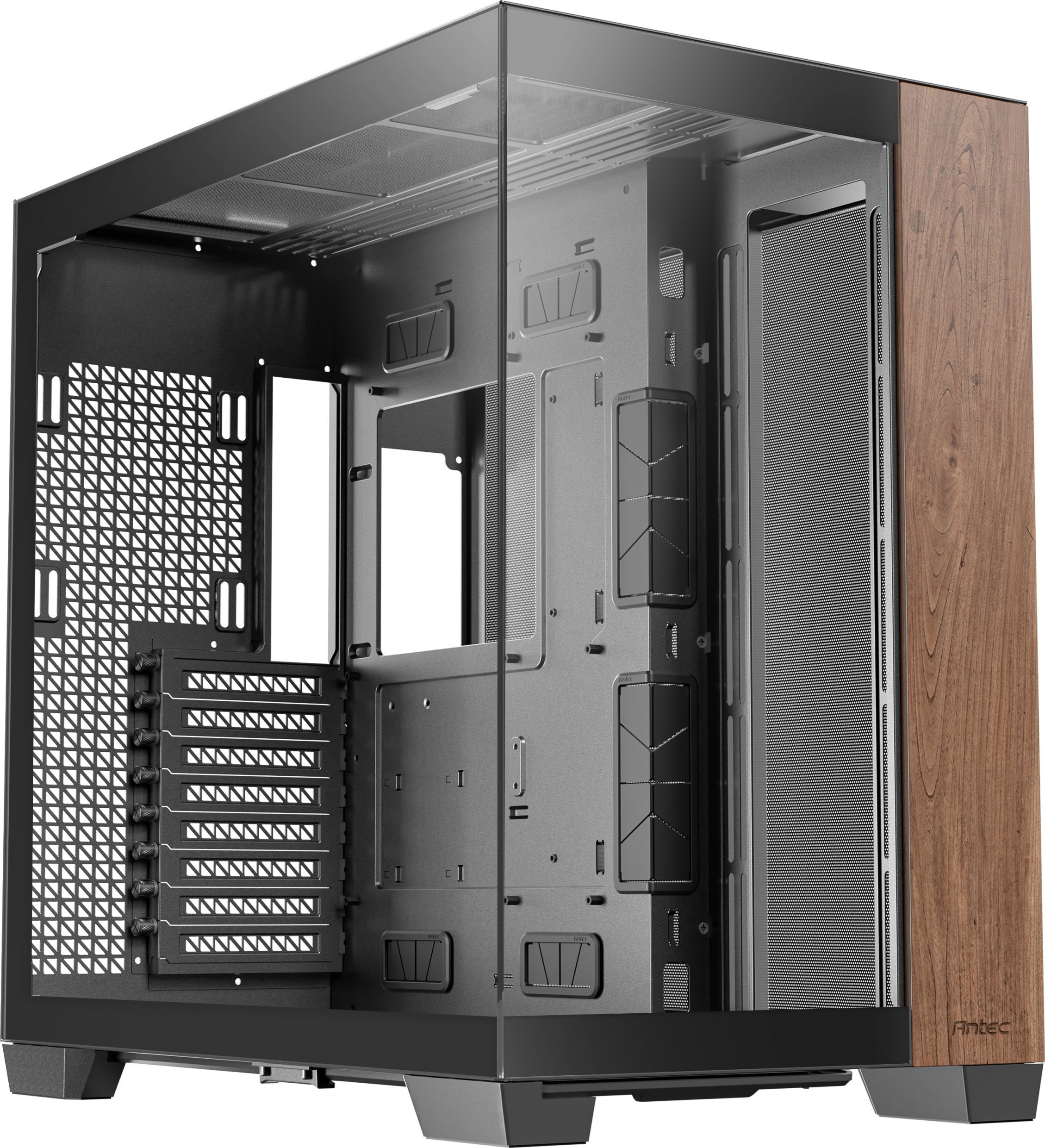 Obudowa Antec Constellation C8 Wood czarna (0-761345-10079-3)