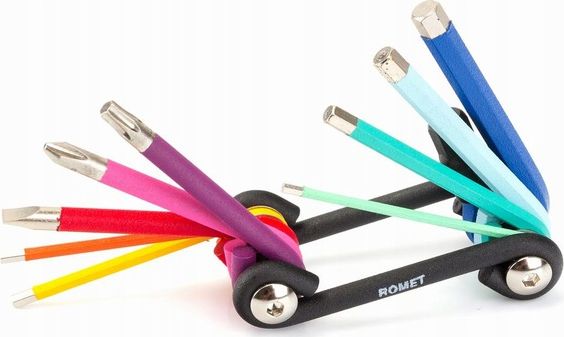 Romet Zestaw kluczy serwisowych 10 funkcji kolorowy