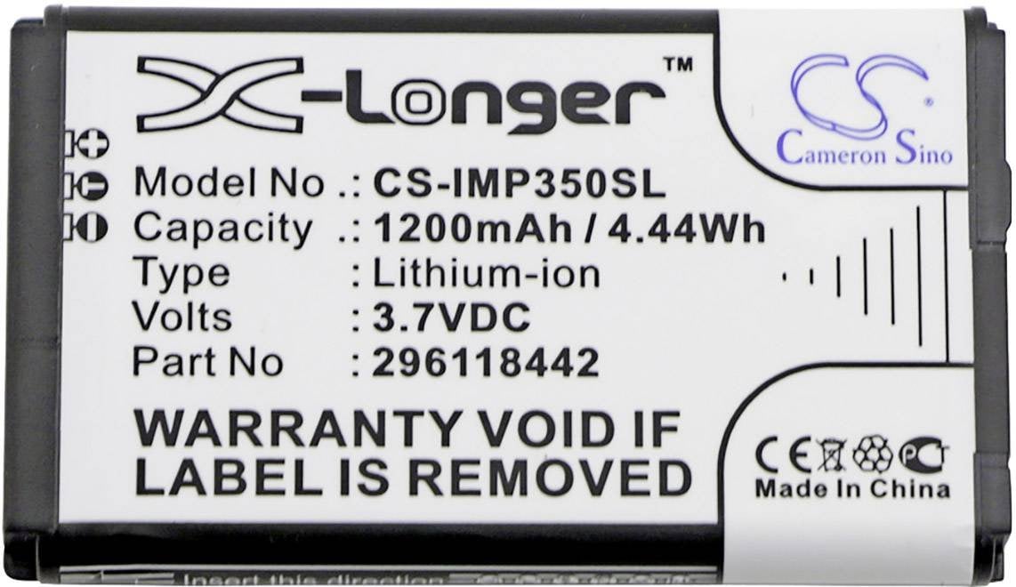 CS Cameron Sino POS-terminal-batteri Erstatter original-batteri 296118442 Ingenico 3.7 V 1200 mAh