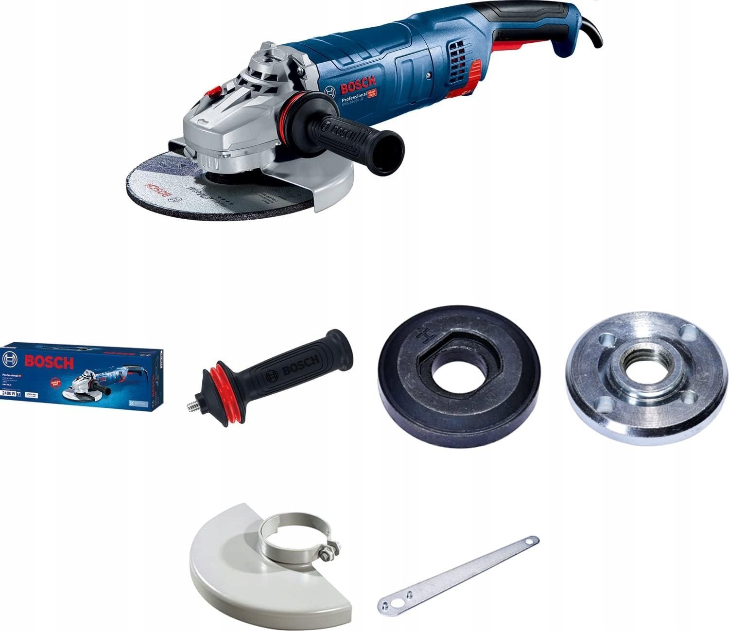 Szlifierka Bosch Bosch angle grinder GWS 24-230 PZ Professional (blue, 2,400 watts)