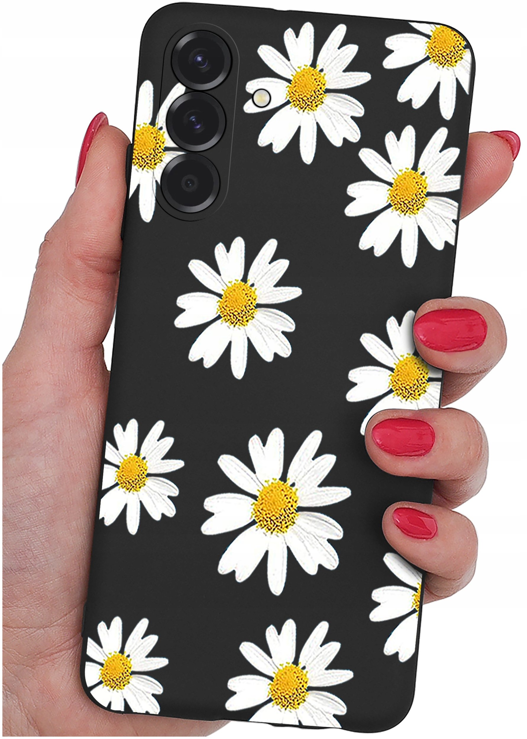 ETUI do Samsung A36 5G | WZORY | SILIKONOWE MATT CASE + SZKŁO 9H