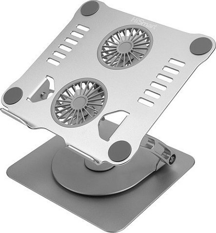 Podstawka chłodząca Hismart Planšetinio kompiuterio aušinimo stovas HISMART, su 2 ventiliatoriais