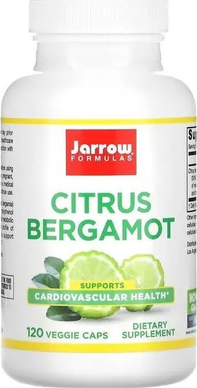 JARROW FORMULAS Jarrow Formulas - Ekstrakt z Pomarańczy Bergatmotki, 500mg, 120 vkaps