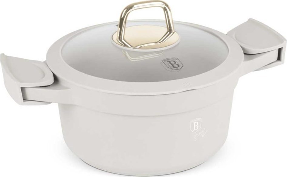 GARNEK TYTANOWY Z POKRYWĄ 20cm BERLINGER HAUS BH-7786 SAHARA