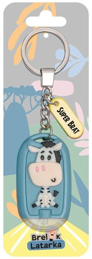 Brelok 3D z latarką - Super Brat