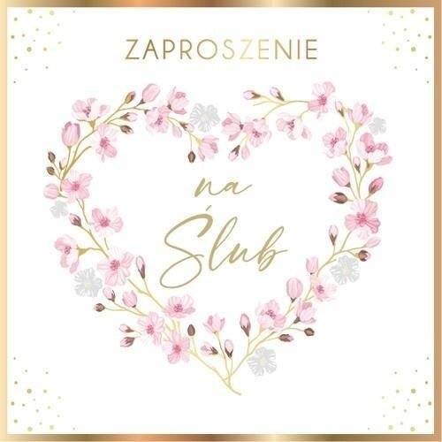 Zaproszenie Ślub (10szt)