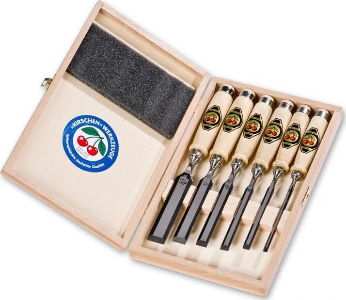 Kirschen Dłuta stolarskie zestaw 6 szt 6-26mm (1101000)