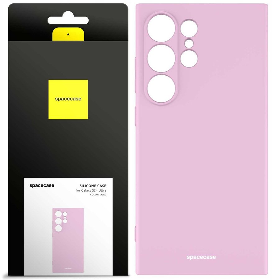 SpaceCase Etui Silicone Case Galaxy S24 Ultra lilac standard
