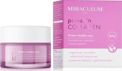 Miraculum Collagen Pro-Skin Krem-maska do twarzy na noc 50ml