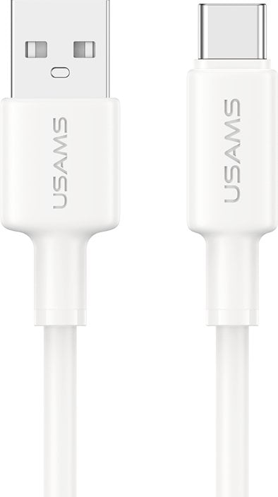 Kabel USB Usams U90 USB-A/USB-C 1m 3A biały