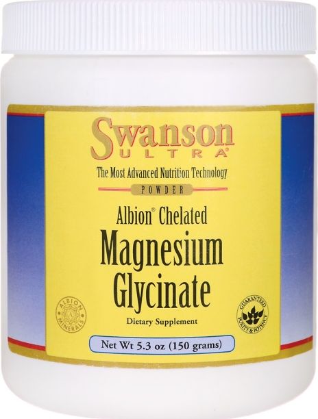 Swanson Swanson - Chelatowany Glicynian Magnezu, 150g