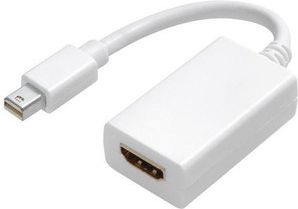 Adapter AV LogiLink DisplayPort Mini - HDMI biały (CV0036B)