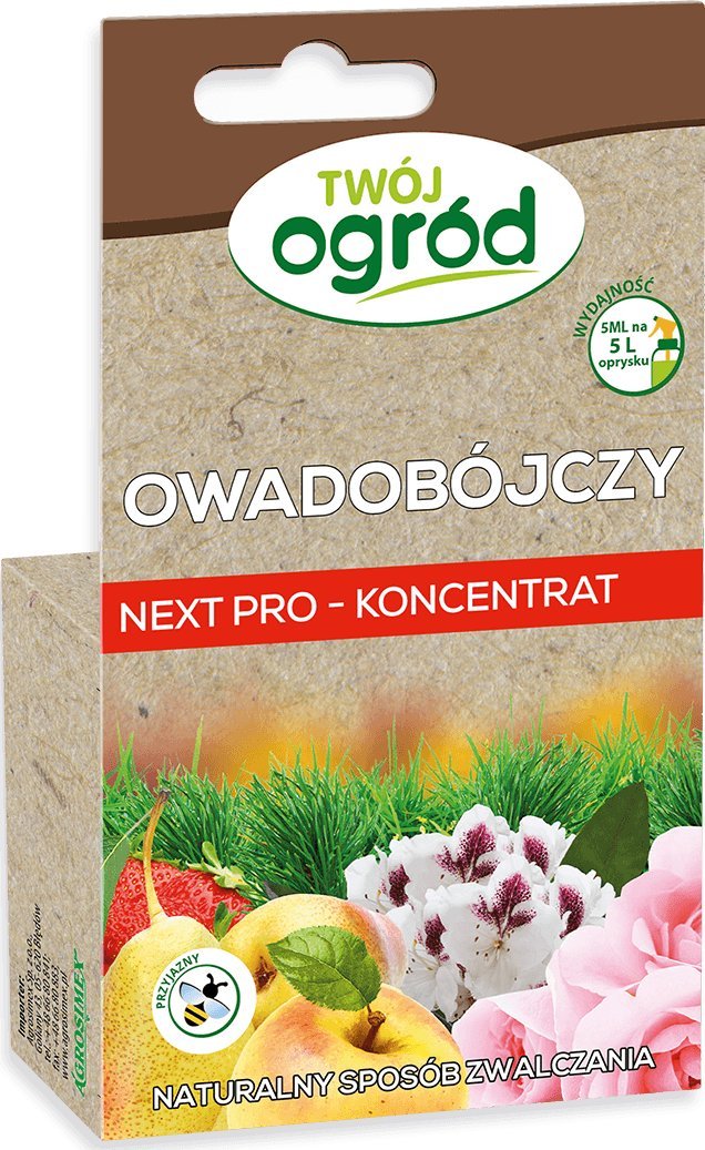 Twój Ogród Next Pro Koncentrat 5 ml środek owadobójczy na mszyce i przędziorki