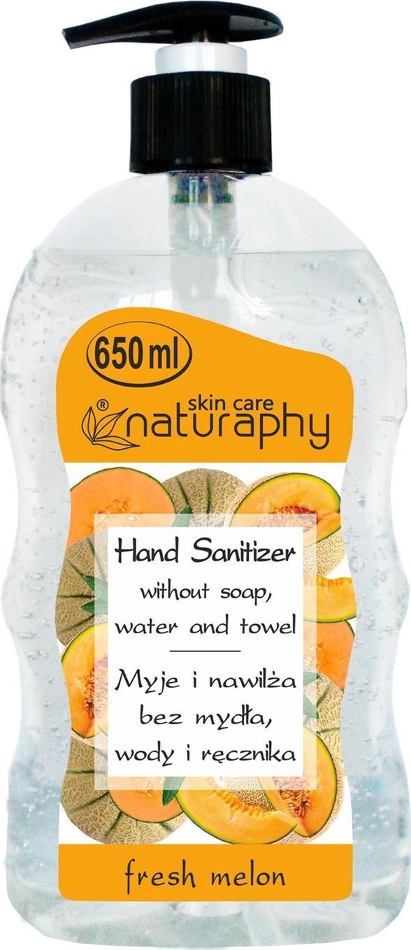 BluxCosmetics Żel antybakteryjny do rąk o zapachu melona 650 ml