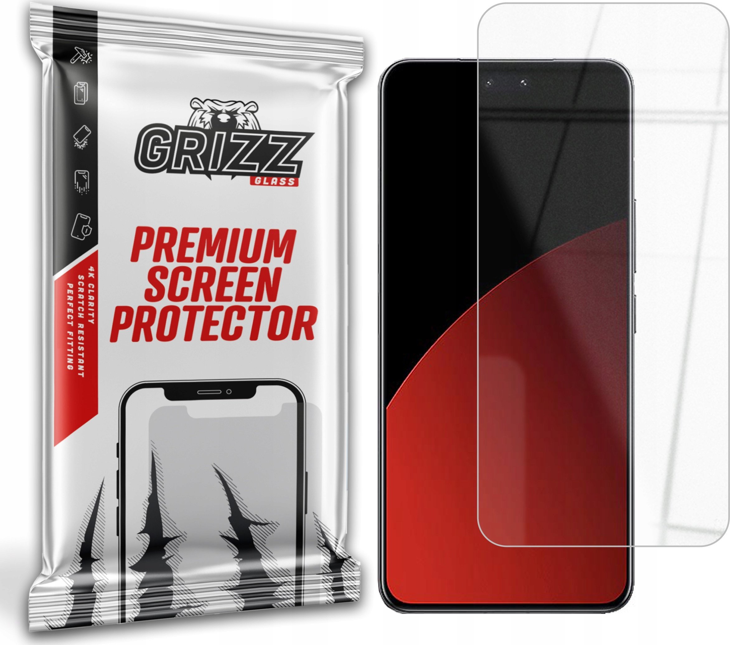 GrizzGlass Szkło hybrydowe GrizzGlass HybridGlass do Xiaomi Civi 4 Pro