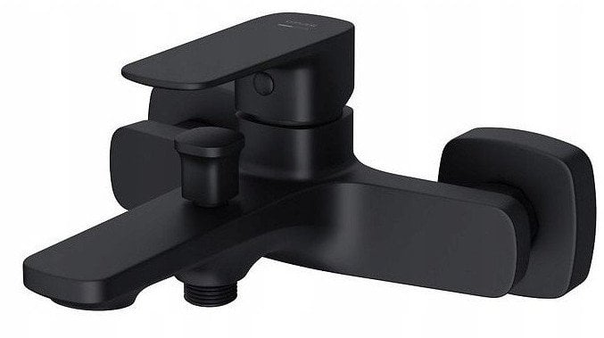 Bateria wannowa Cersanit S951-376 BATERIA WAN-NATR ŚCIENNA LARGA 1 UCHW CZARNA // BC.S951-376