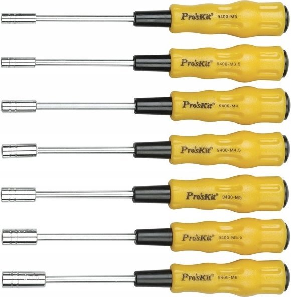 Sesiabriauniu atsuktuvu rinkinys 7vnt. Pro'sKit