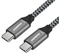 Kabel USB PremiumCord USB-C - USB-C 2 m Czarny (ku31ct2)