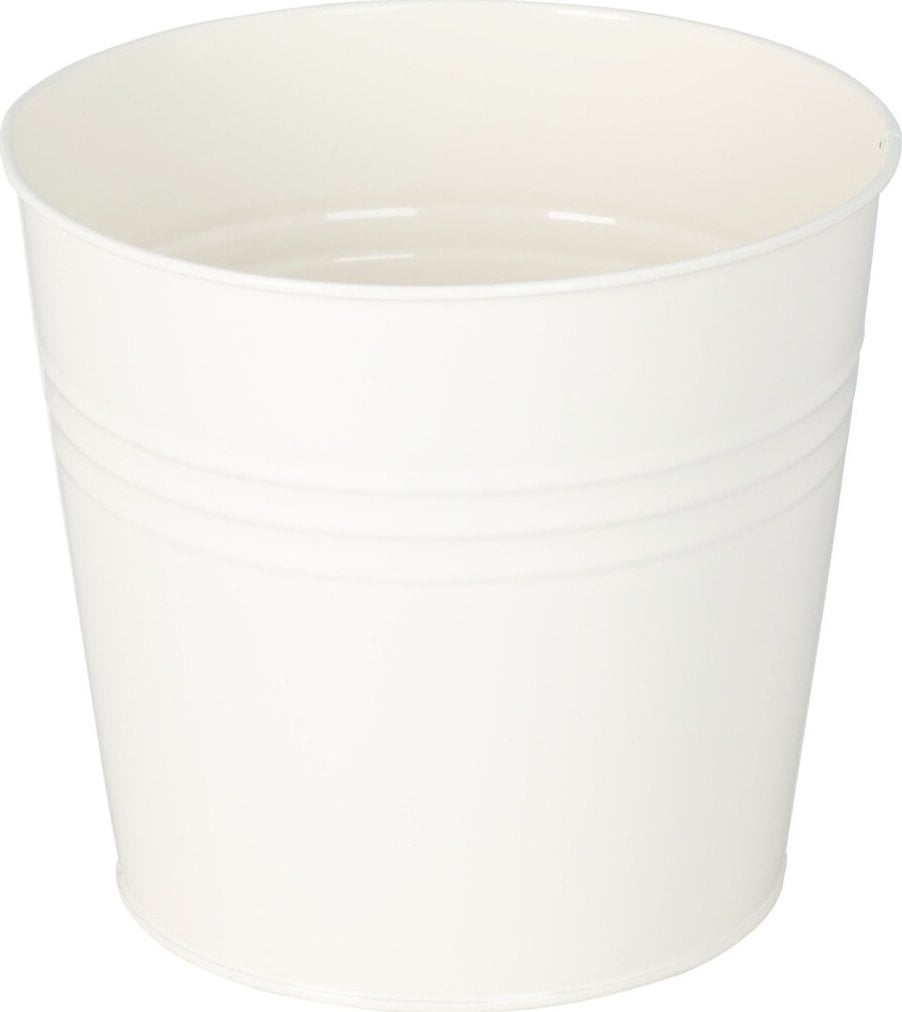 Cynkowa osłonka na doniczkę, 17 x 15 cm