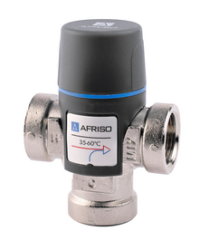 Afriso Termostatyczny zawór mieszający ATM 333 DN20 Rp¾" 35÷60°C Kvs 1,6 1233300