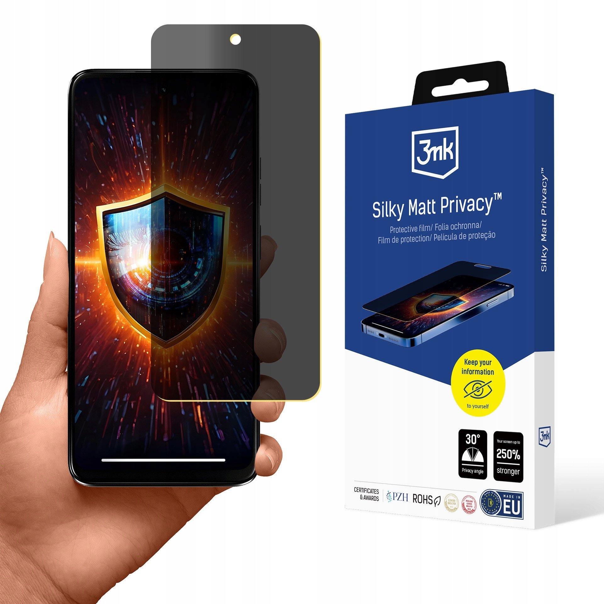 3mk Silky Matt Privacy pro Motorola Moto G34 5G