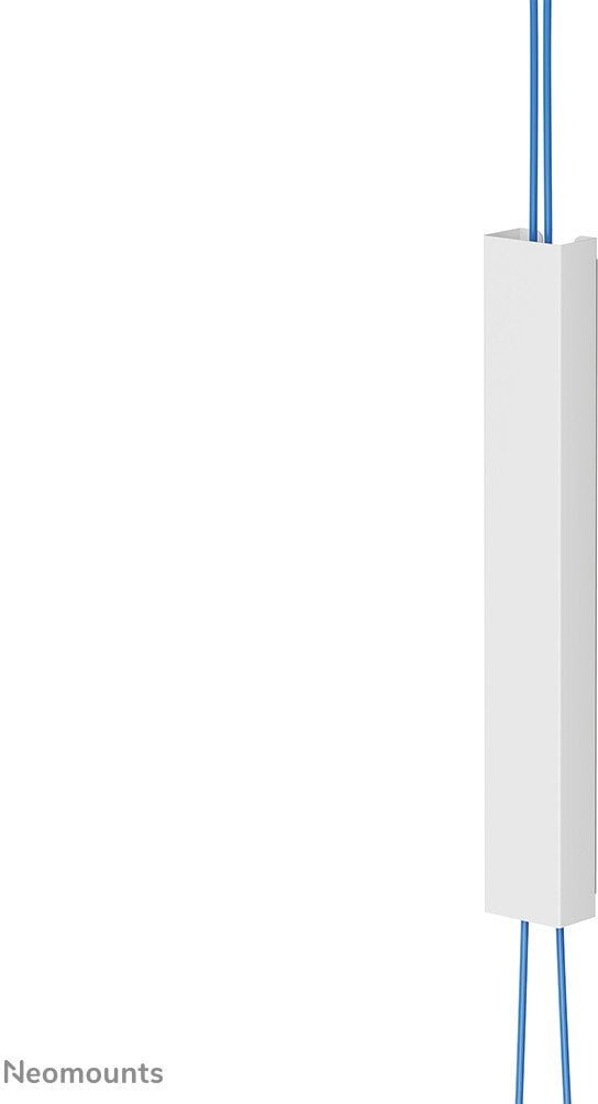 NEOMOUNTS Magnetic Cable Cover for sit/stand desk frames multiple cables white