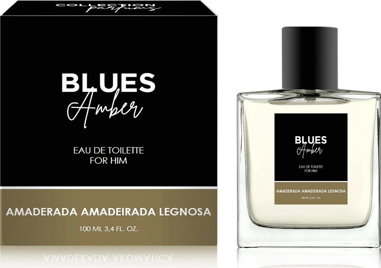 Alkotest MELODY Blues Amber Men EDT spray 100ml