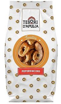 Tarallini al Peperoncino 200g - Tesori d'Apulia