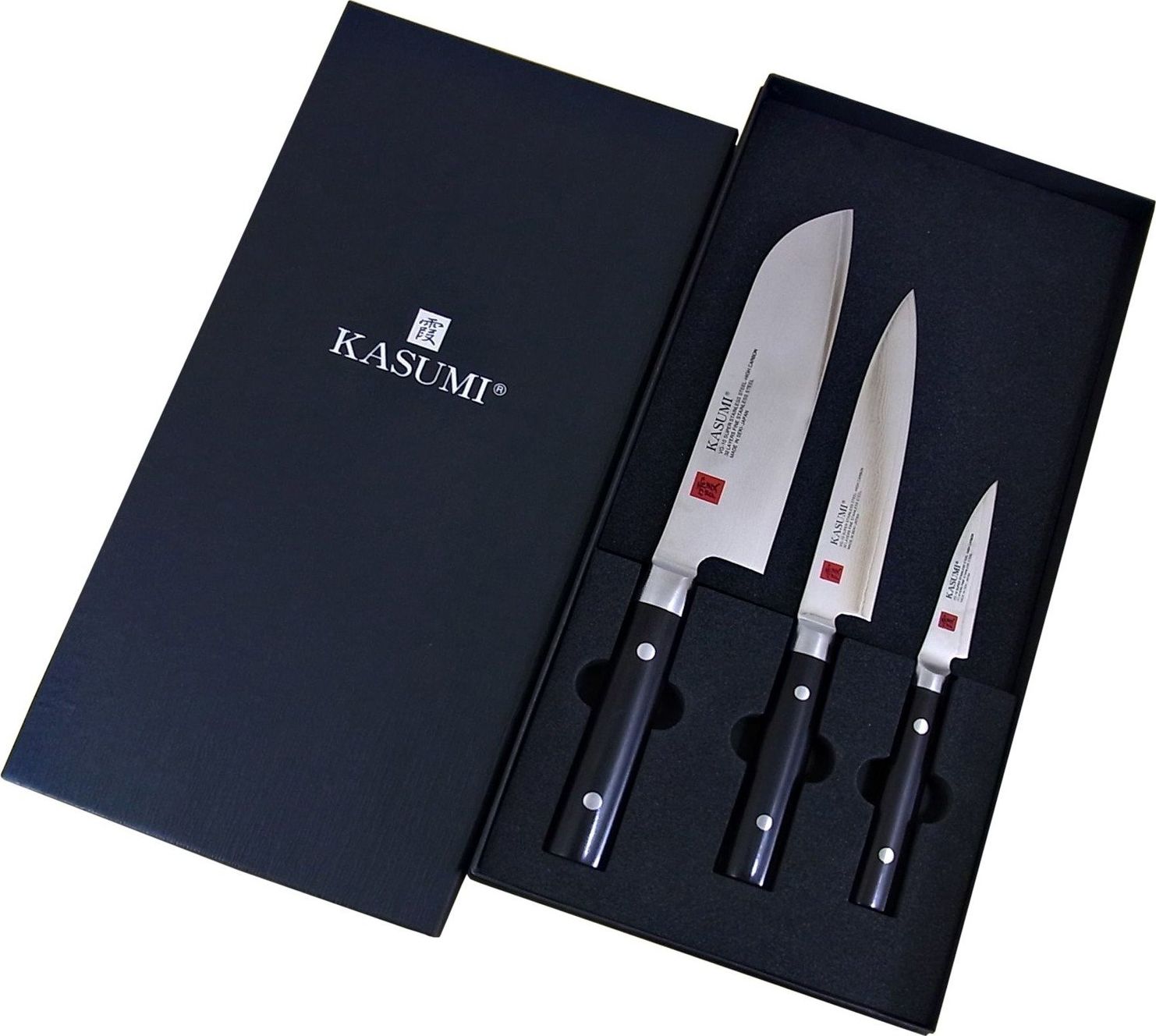 Kasumi KASUMI Zestaw noży III - seria Damascus uniwersalny