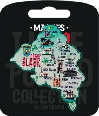 Pan Dragon Magnes I love Poland Katowice ILP-MAG-A-KAT-10