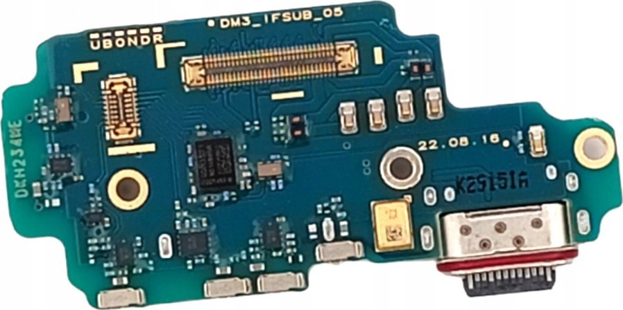 ORYGINAŁ PŁYTKA GNIAZDO ŁADOWANIA USB DO SAMSUNG S23 ULTRA