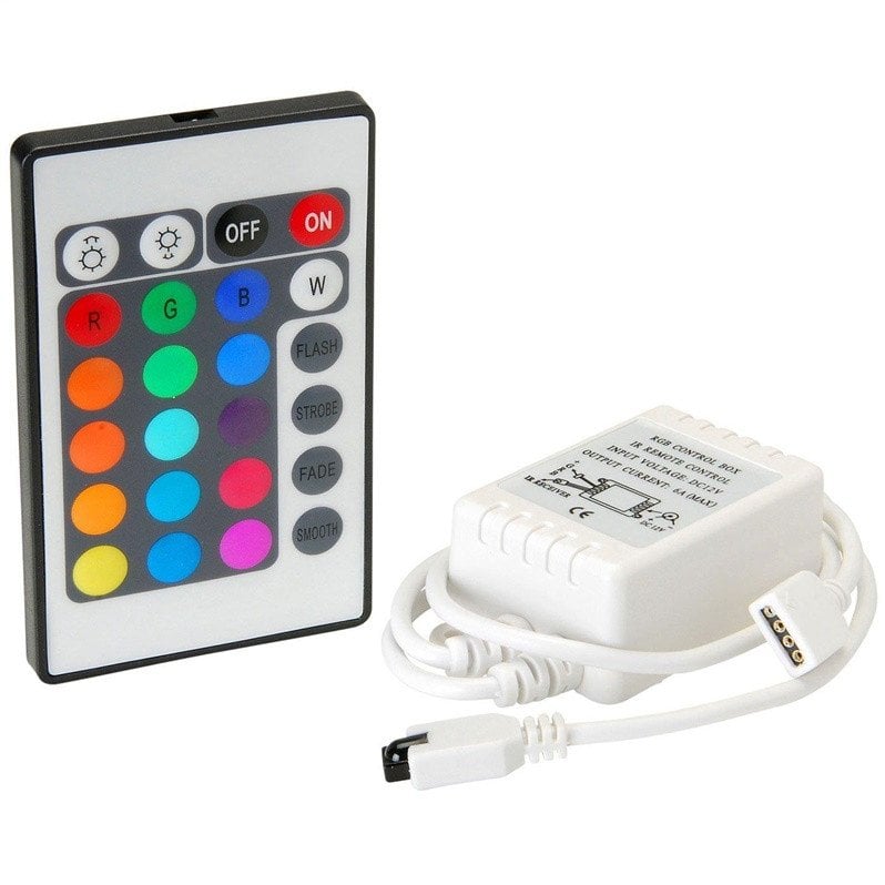 REMOTE CONTROL LED RGB 12VDC 3X2A 72W