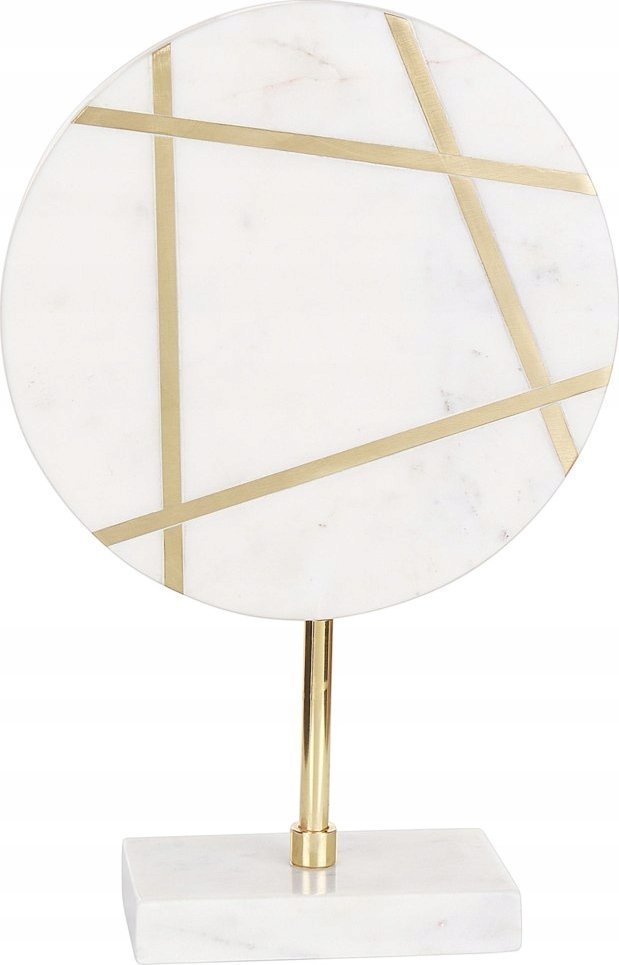 Beliani Dekoracyjna rzeźba marmurowa biała RETHIMNO