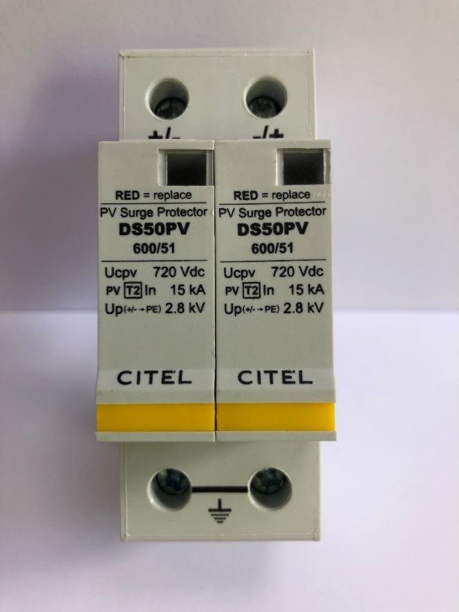 CITEL Ogranicznik przepięć typ 2 (C) 15/40KA 2P DS50PVS-600/51