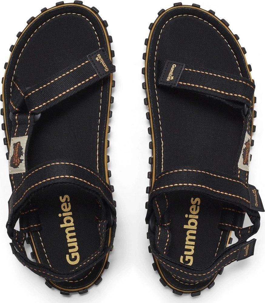 Gumbies Gumbies męskie sandały TRACKER SANDALS UNISEX BLACK 36