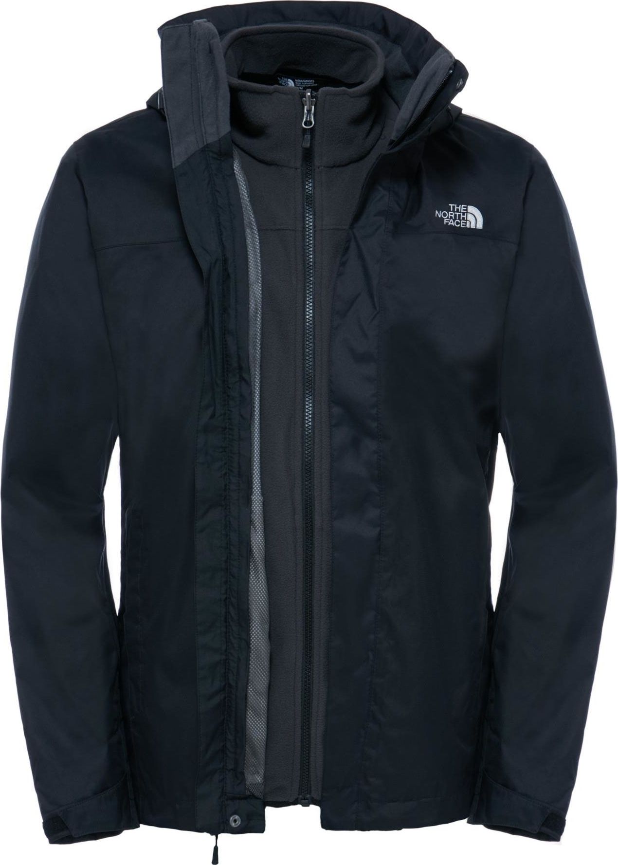 Kurtka męska The North Face Evolve II Triclimate czarna r. XL