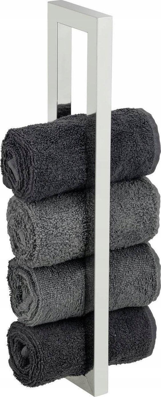 Wenko Uchwyt na ręczniki ze stali nierdzewnej, srebrny, REITANI, WENKO