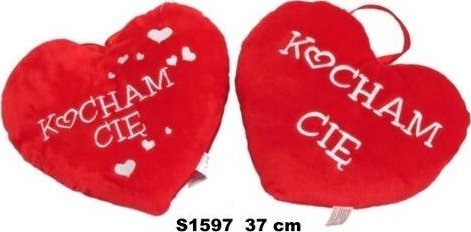 Poduszka Serce 37cm MIX